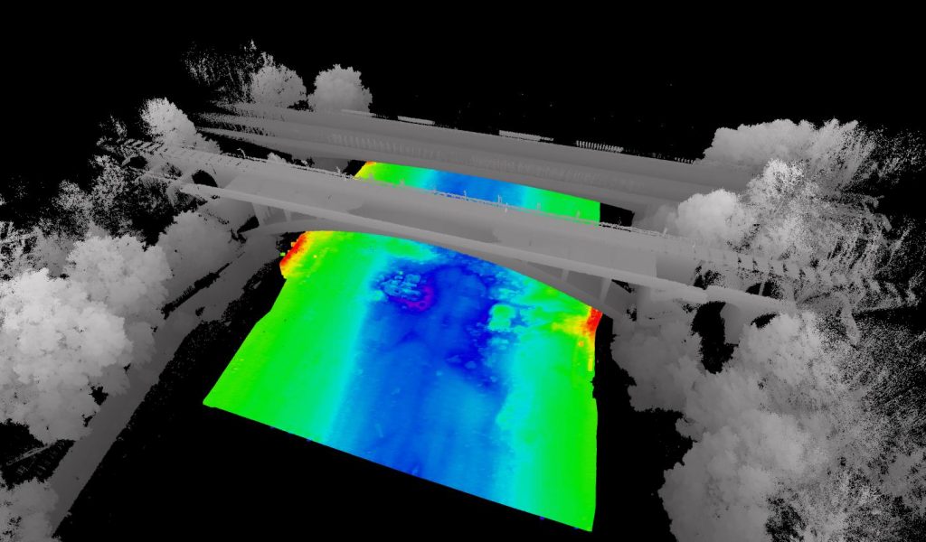 La technologie lidar intégrée sur nos drones aquatiques