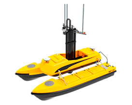Drone aquatique BALI USV300 pour levés hydrographiques GEOD by CADDEN