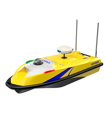 Drone de bathymétrie compatible multicapteurs BALI USV200 monofaisceau GEOD by CADDEN