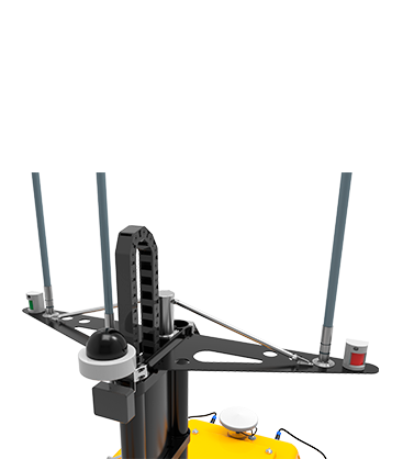 Drone aquatique avec antennes BALI USV300 GEOD by CADDEN