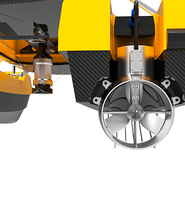 Drone aquatique puissant et efficace BALI USV300 GEOD by CADDEN