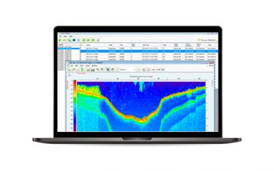 Sondeurs scientifiques BioSonics avec monitoring des espèces vivantes marines