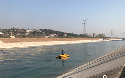 Drone hydrographique Ocean Alpha ME120 pour levés bathymétriques